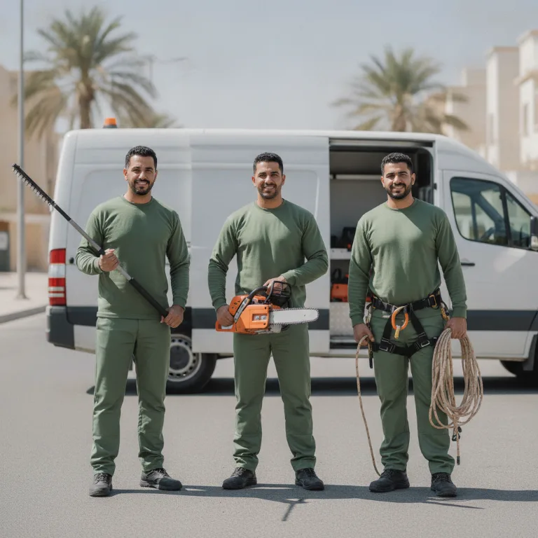 Tree Removal team in Dubai Silicon Oasis